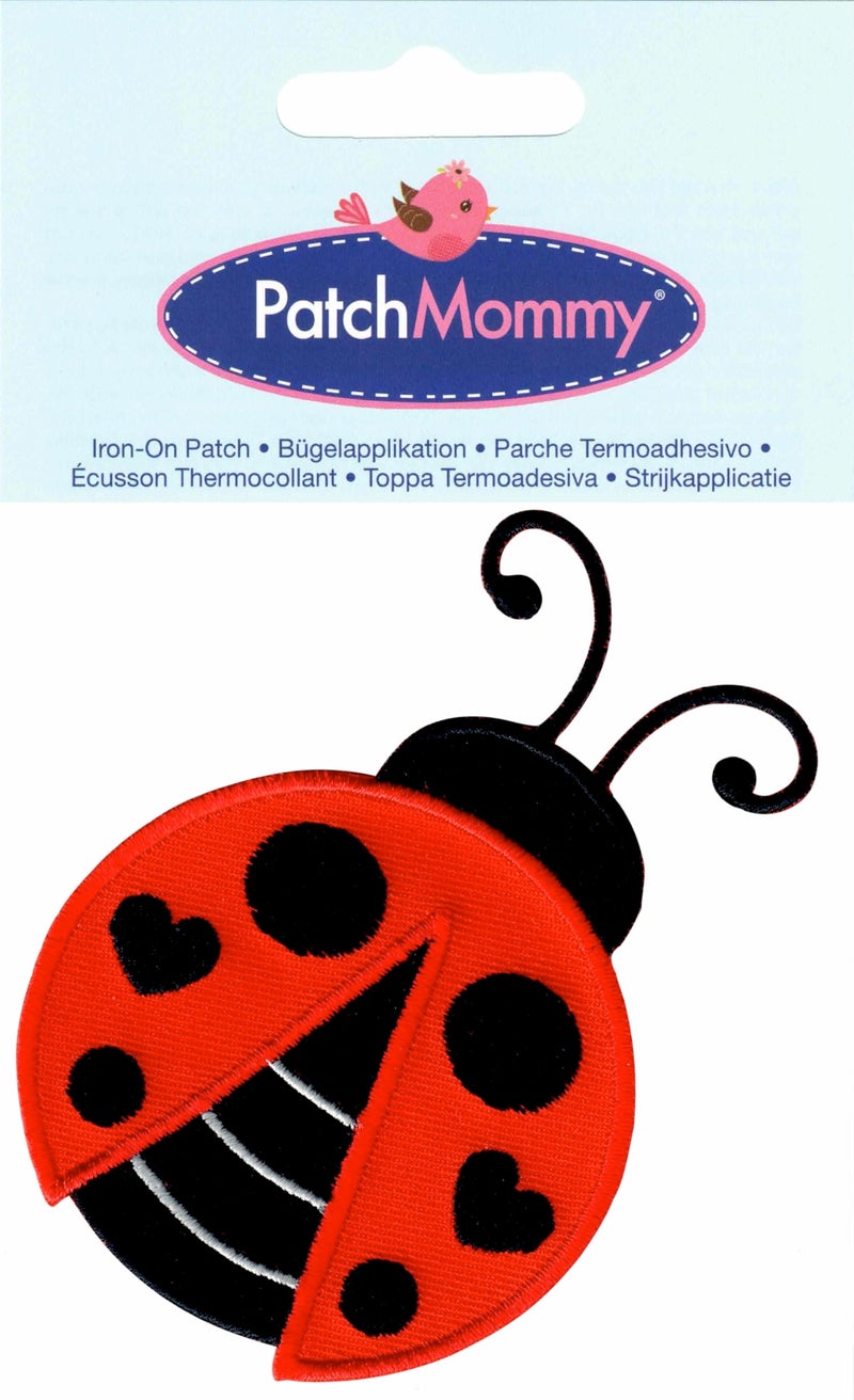 PatchMommy Ladybug Patch, Iron On/Sew On - Appliques for Kids Children - Image 3